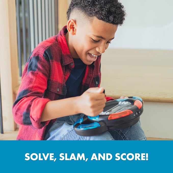 Educational Insights Multiplication Slam - 3rd Grade Math Games for Kids 8-12, Multiplication Learning Games for Kids, Handheld Electronic Math Game, Self-Teaching Elementary STEM Tools
