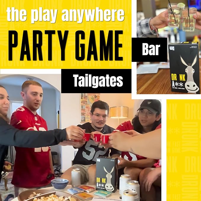 University Games | Drunk Ass Team Trivia Game, for Ages 21 and Up and 4 or More Players