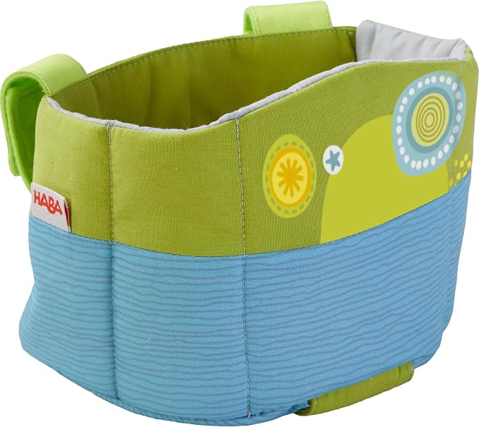 HABA Soft Doll Bike Seat – Babydoll Accessories for Toddler and Seat Attachment for Scooters, Trikes & Bikes for Toddlers 18+ Months, Fits Most Plush Toys & Baby Dolls Up to 15”