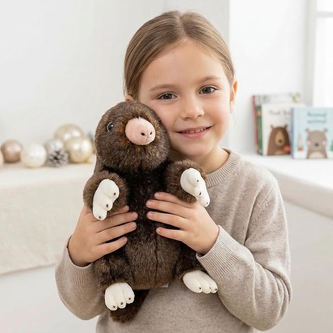 Simulation Little mole Plush Toy, Cute Mole Stuffed Animal, Soft for Kids Decor……