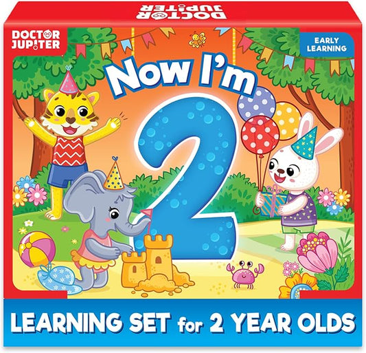 Doctor Jupiter Now I AM 2 | Educational Learning Toy for 2 Year Olds | Birthday Gift Ideas for Boys & Girls Ages 2+ | Preschool Learning Activities