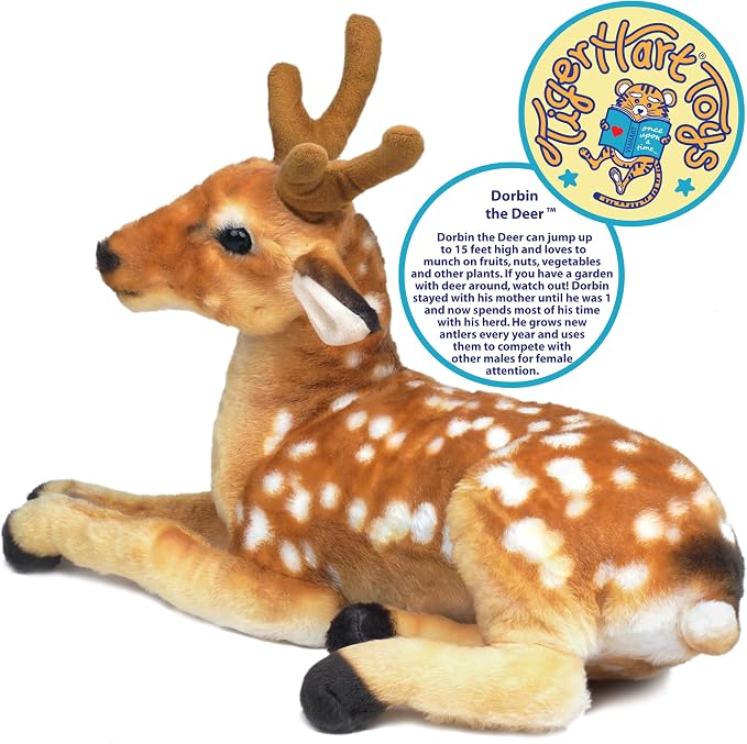 TigerHart Dorbin The Deer - 21 Inch Stuffed Animal Plush