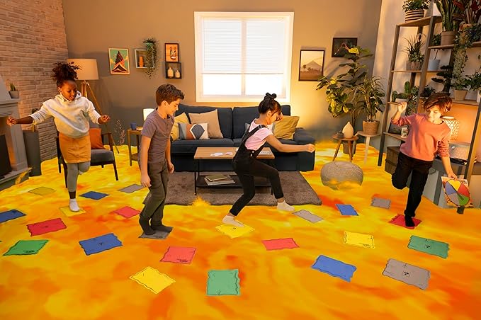 Goliath The Original The Floor is Lava! Game by Endless Games - Interactive Game For Kids And Adults - Promotes Physical Activity - Indoor And Outdoor Safe - Classic Edition