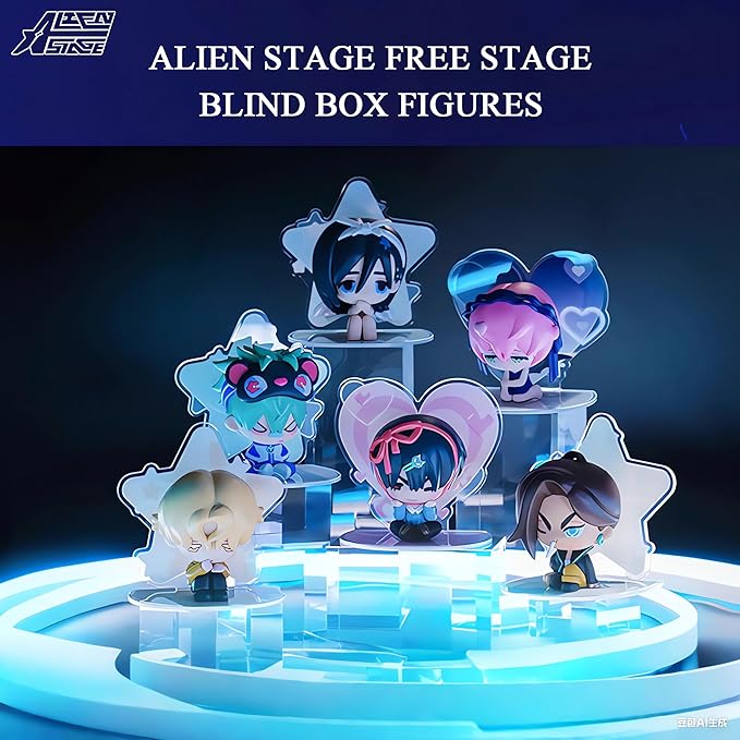 YJacuing Alien Stage Freedom Stage Series Blind Box Figure (Single Box) | Official, Anime Merch, ALNST, Figurine, Home Decor