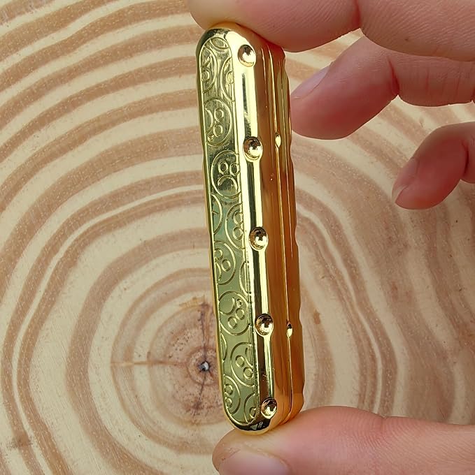 T-Conceal EDC Fidget Slider Fidget Toy Adult Stress Relief Metal Rotation Push Pull ADHD Recreational Fidget Toy Tactile Coin Fritter (Yellow)