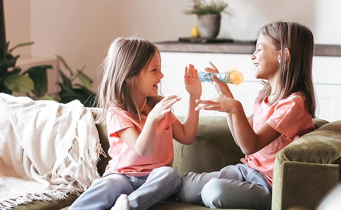 Frozen Toy Microphone for Kids, Includes Built-in Music and Lights, Ideal Toddler Toys (Frozen)