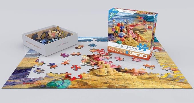 EuroGraphics Fun in the Sun by Corinne Hartley Puzzle, 300-Piece