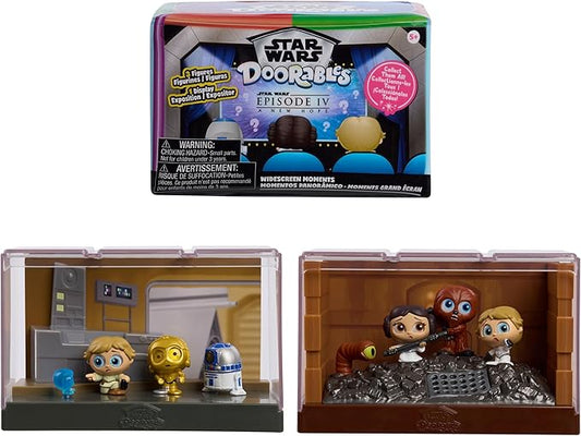 Star Wars™ Doorables Widescreen Moments - Star Wars: A NEW Hope™, Collectible Figures, Kids Toys for Ages 5 Up by Just Play