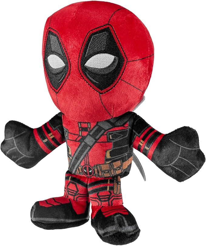 Bleacher Creatures Marvel Deadpool 8" Kuricha Sitting Plush - Soft Chibi Inspired Toy