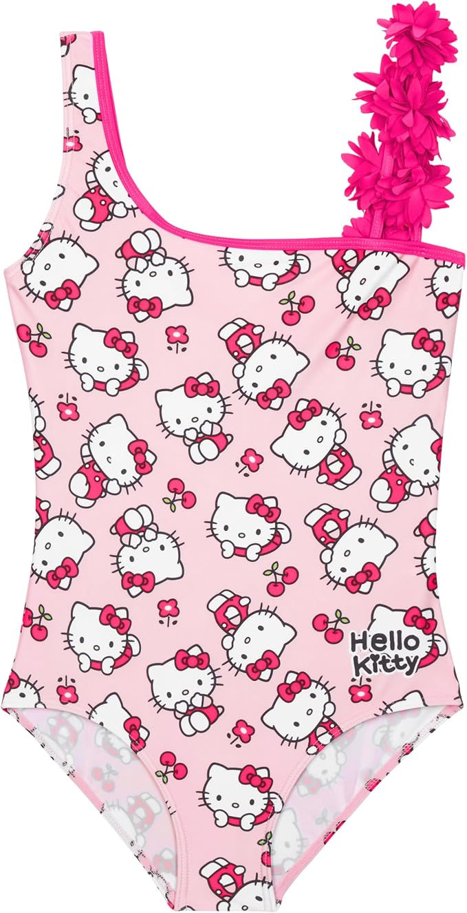 Get Trend One Piece Swimsuit for Girls Teens Kawaii Bathing Suit Cute Swim Suit Swimwear