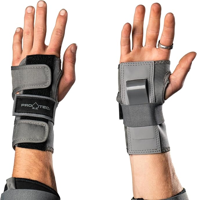 Pro-Tec Street 3-Pack Pad Set - Protective Gear for Skateboarding, Roller Skating, Scooter, Bicycling