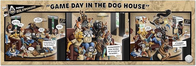YouTheFan NCAA Game Day in The Dog House - 1000pc Puzzle