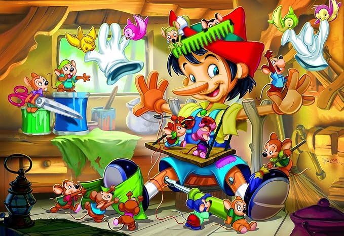 EuroGraphics 35-Piece Classicic Fairy Tales Pinocchio Puzzle