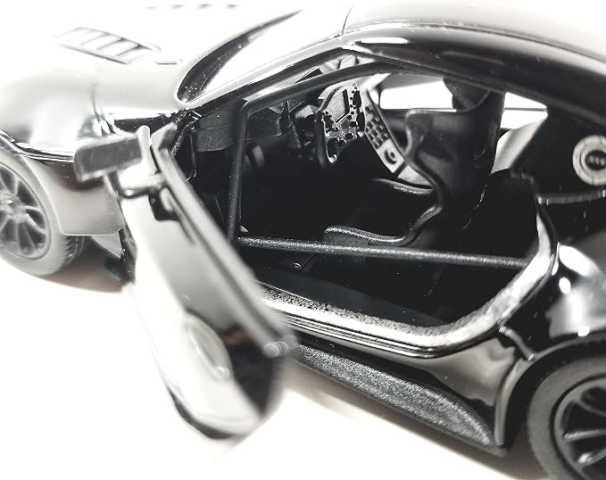 KiNSMART Toyota GR Supra Concept Racing Edition 1/36 Scale Diecast Race Car (Black)