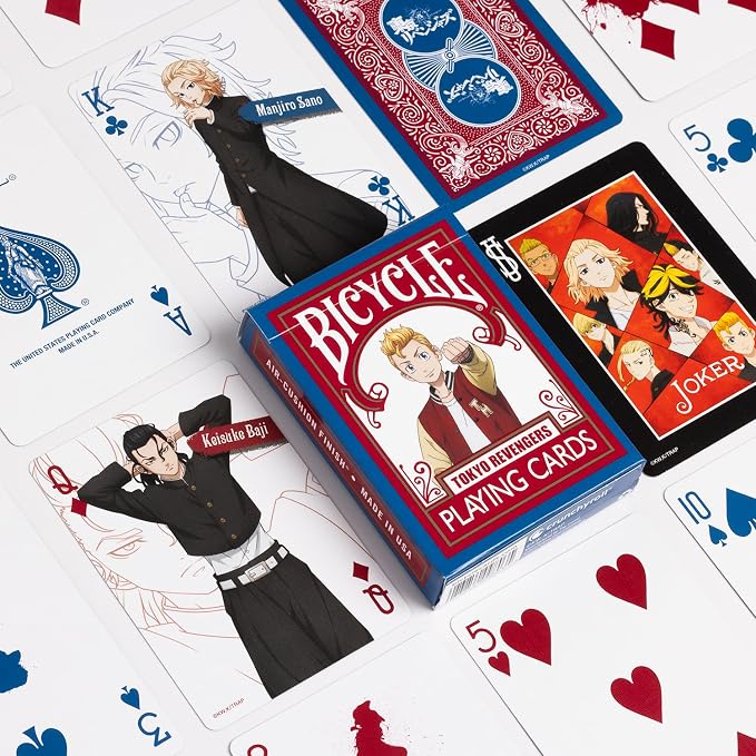 Bicycle Tokyo Revengers Anime Playing Cards, 1 Deck