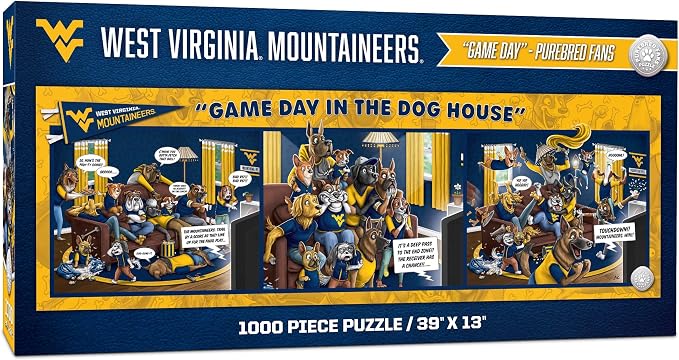 YouTheFan NCAA Game Day in The Dog House - 1000pc Puzzle