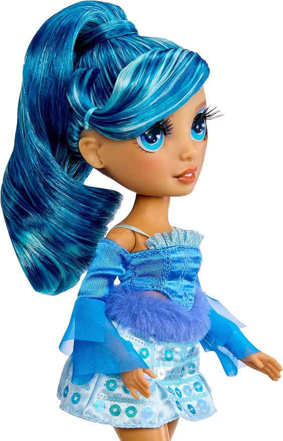 Rainbow High Pretty in Paris Fashion - Skyler Bradshaw (Blue), Rainbow 11" Fashion Doll with Outfit, Stylish Handbag, Girls Toy Gift for Kids Ages 4-12 Years