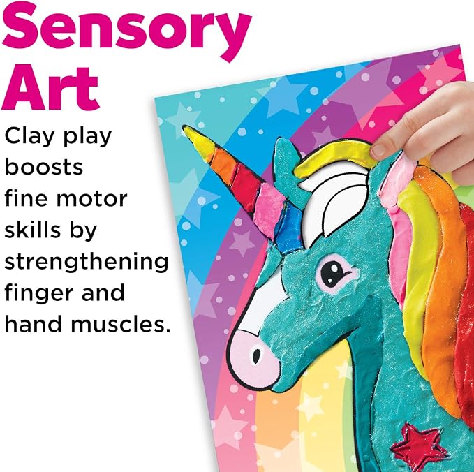 Faber Castell Do Art Coloring with Clay Unicorn & Friends - Clay Set for Kids - Arts and Crafts for Kids