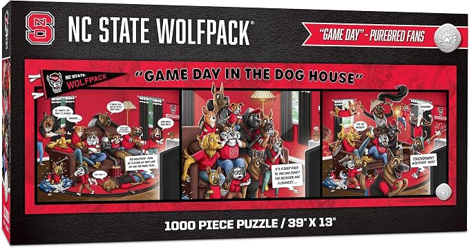 YouTheFan NCAA Game Day in The Dog House - 1000pc Puzzle
