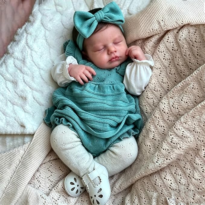 Zero Pam Reborn Baby Dolls-20 in Reborn Baby Dolls Full Body Girls, Real Life Reborns Dolls, Realistic Babys Doll with Accessories