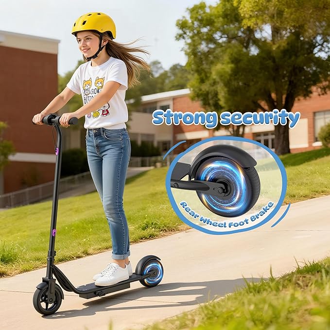 Aovowheel Electric Scooter for Adults, Folding E Scooter with 350W/500W Motor 16/24 Mph Top Speed, Max 19-23 Miles Long Range, 8.5''/10''/14''Tires Commuting Scooters with Dual Brakes System, APP