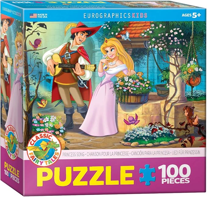 EuroGraphics Princess Song Jigsaw Puzzle (100-Piece)
