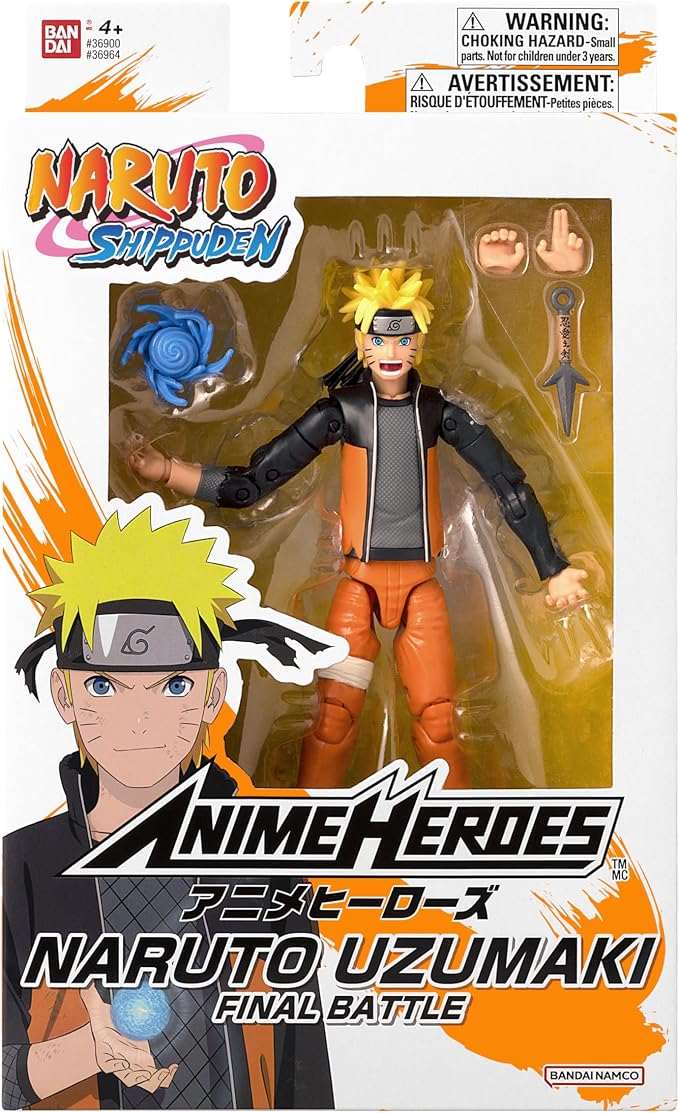ANIME HEROES - Naruto Shippuden - Naruto Final Battle Action Figure