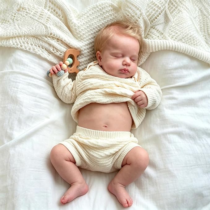 Anano Reborn Baby Dolls Full Body Girl, 20 in Realistic Baby Doll Girl Lifelike Babys Doll Newborn Babies, Real Life Babys Reborn Doll with Accessories