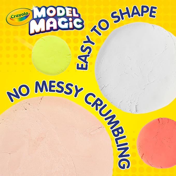 Crayola Model Magic - Bisque (4 oz), Modeling Clay Alternative, At Home Crafts For Kids, Gifts