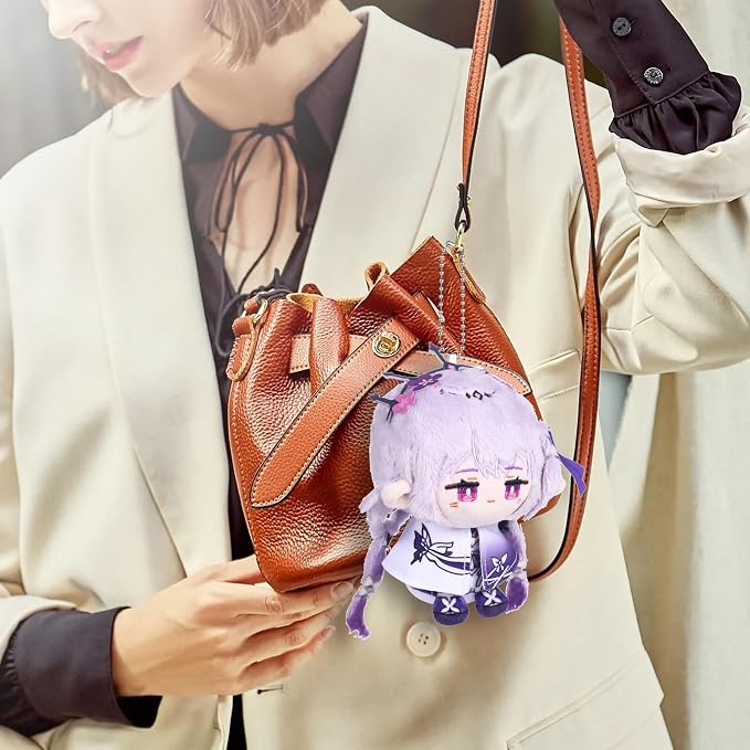 UTIEHD Anime Game HSR Character Keychain Pendant, 4 Inch Collectible Figure for Backpacks Bags and Keys for Fans