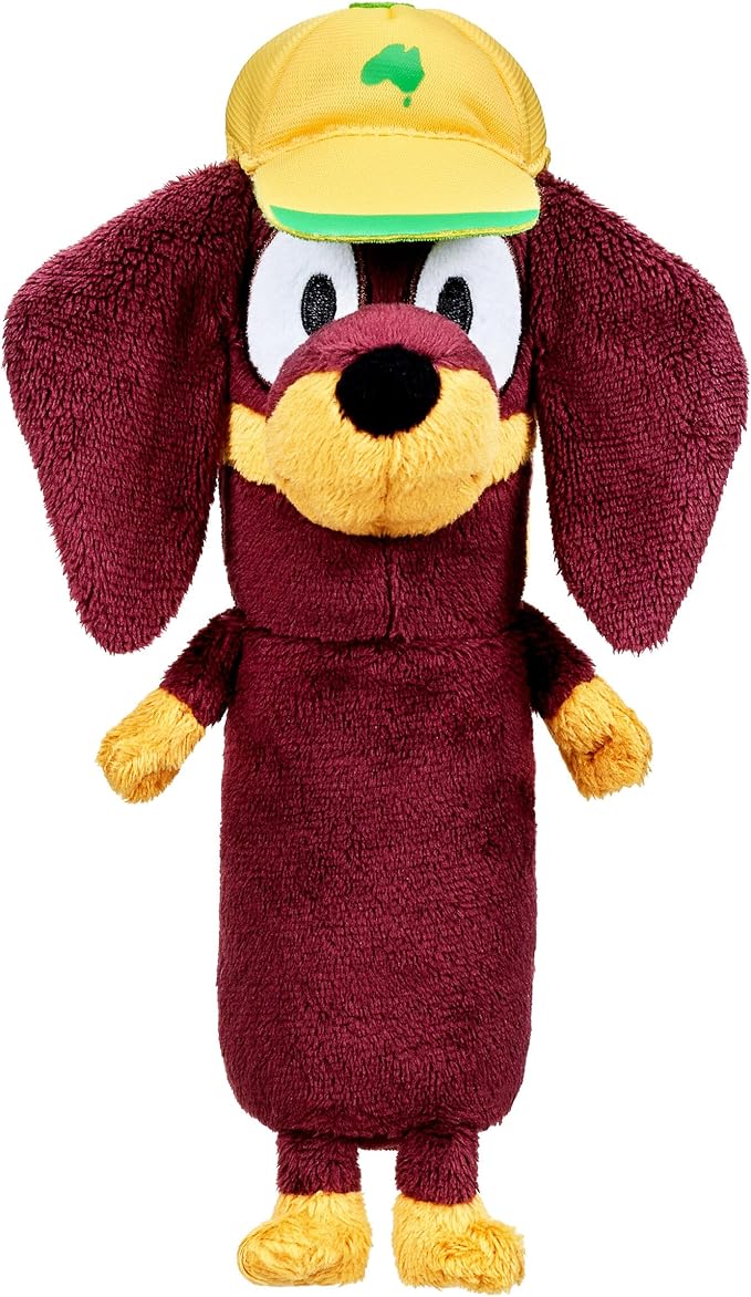 Bluey Friends 3 Pack Plush, 6.5-7.5"/ 16-23 cm Tall Plush Toys (Rusty, Lila, and Snickers)