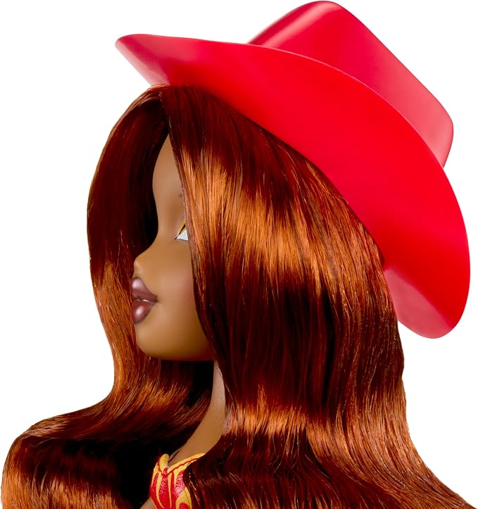 Bratz Sassy Stampede Sasha Fashion Doll with Accessories: Western, Cowgirl Style Clothes & Accessory Pieces