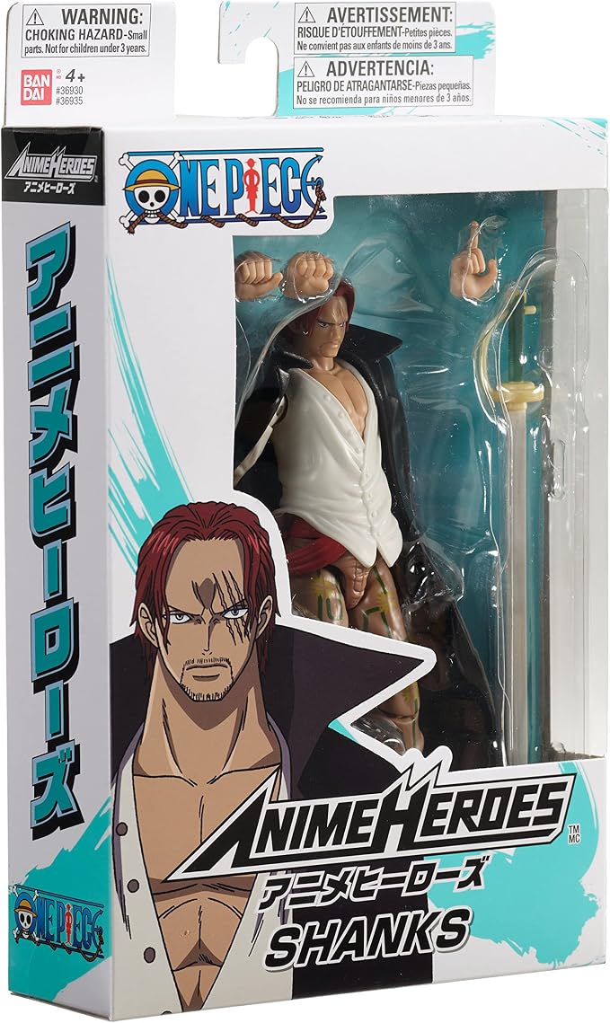 ANIME HEROES - One Piece - Shanks Action Figure