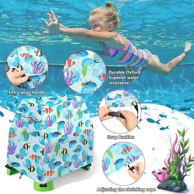 Okcool Kids Water Table Cover Fit Water Table,Outdoor Water Table Toys Cover, A Wide Selection of Cute Colors and Patterns