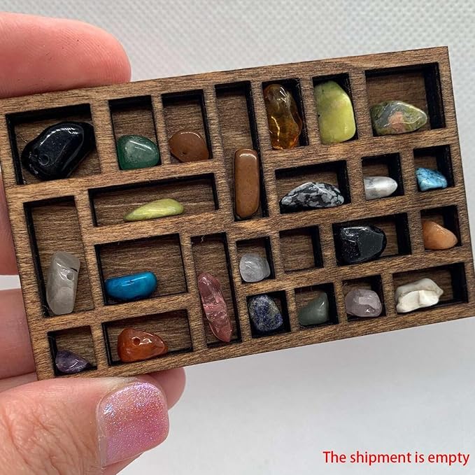 5X 1:12 Miniature Trinket Shelf Crystal Shelf Decor Printers Tray