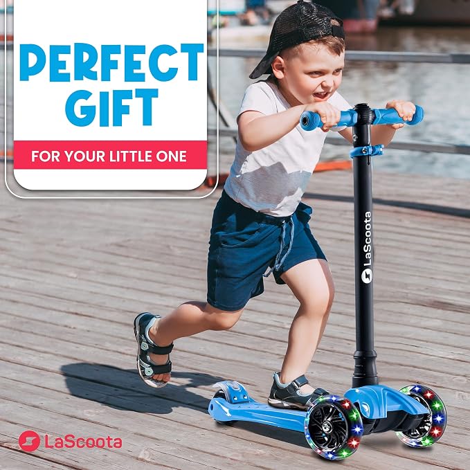 LaScoota 2-in-1 Kids Kick Scooter