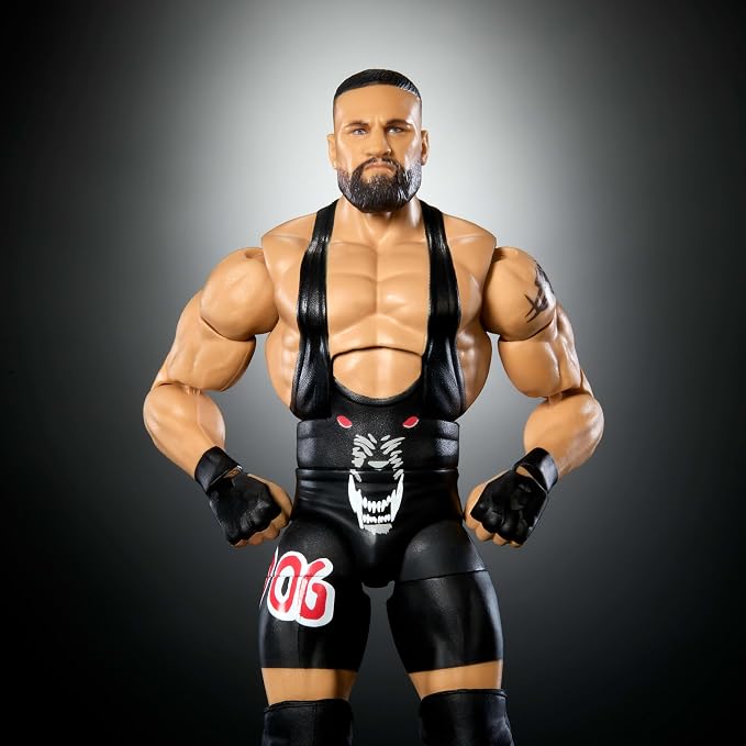 Mattel WWE Elite Action Figure & Accessories, Series #114 6-inch Collectible Bron Breakker with 25 Articulation Points & Swappable Hands