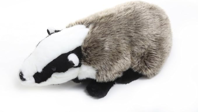 TAMMYFLYFLY Stuffed Toy 10" Badger Plush Stuffed Animal (28cm)
