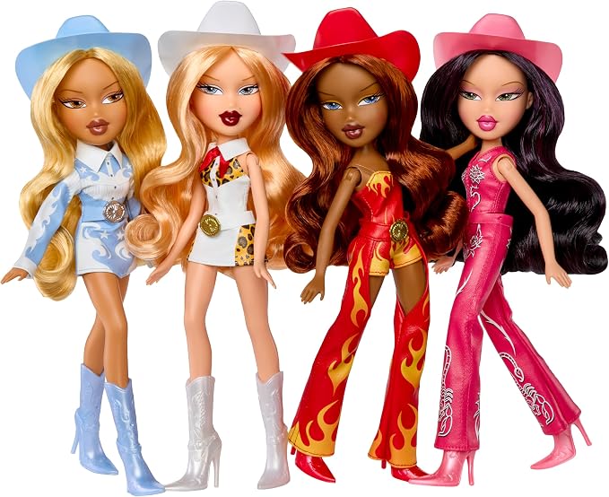 Bratz Sassy Stampede Cloe Fashion Doll with Accessories: Western, Cowgirl Style Clothes & Accessory Pieces﻿