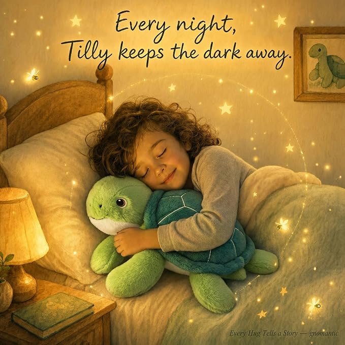 gnomantic Turtle Weighted Stuffed Animals - 28 Inch 5.0 Pounds Weighted Plushies Sea Turtle Stuffed Animal - Large Tortoise Plush Pillow - Cute Plush Toy Gifts for Kids & Adults (Green)