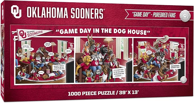 YouTheFan NCAA Game Day in The Dog House - 1000pc Puzzle
