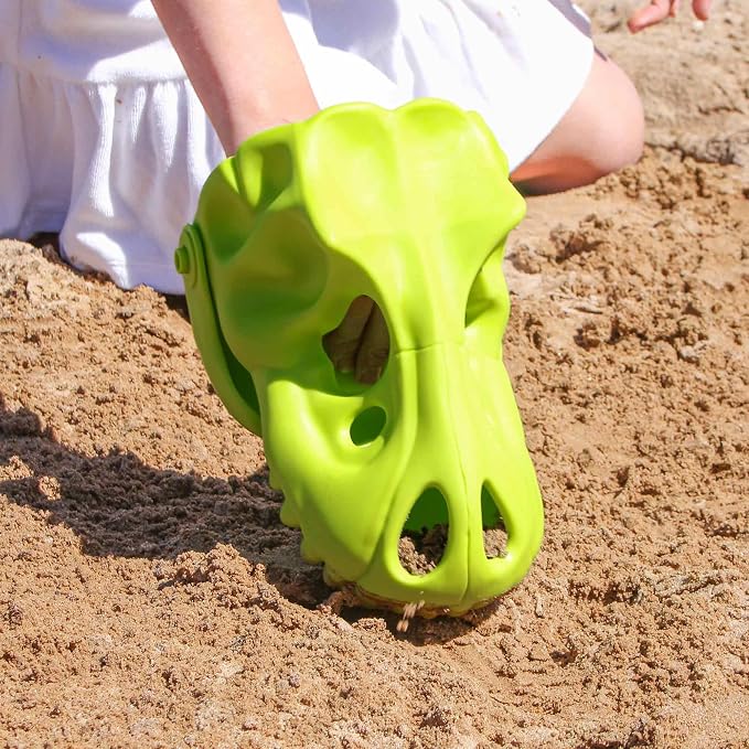 HABA Dinosaur Sand Glove - Ultimate Beach Toys for Kids 3-5, Award-Winning Sandbox Toys & Play Artifact for Digging and Excavation