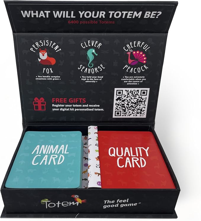 Totem the feel good game - Therapy Games for Kids & Counselors - SEL Games, Social Skills Games for Kids, Counseling Games, CBT, Mental Health & Group Therapy Games