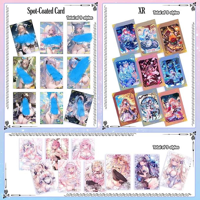 Anime Cards, Dreamscape Tales - 1 Box,MEIKA Series, Anime Stuff Goddess Story TCG Integrated Waifu Card (MJWY)
