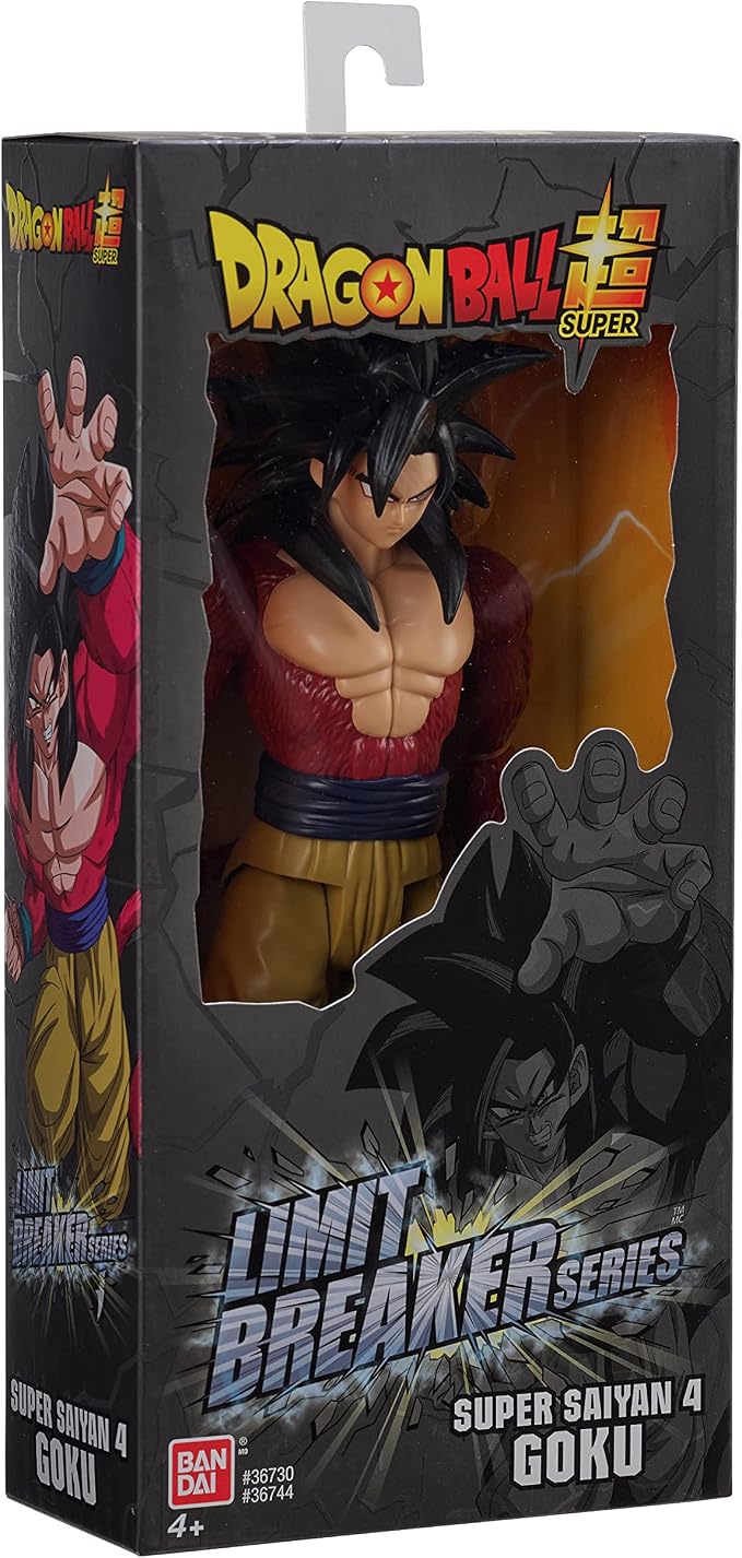 Bandai Namco - Dragon Ball Super - Super Saiyan 4 Goku, Limit Breaker 12" Action Figure