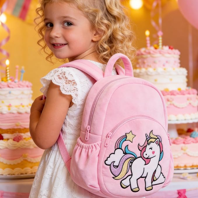 Lazada Toddler Backpack for Kids Unicorn Backpacks Cloud Pink for Age 3+