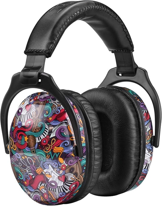 ZOHAN EM030 Kids Ear Protection, Noise Cancelling Headphones Ear Muffs for Autism Sensory, Safety Noise Reduction Hearing Protection for Monster Truck/Concerts/Fireworks/Air Shows