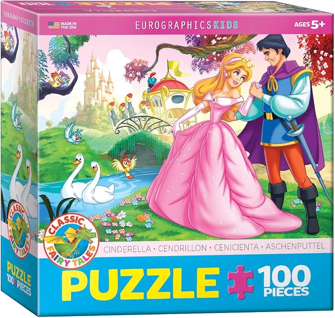 EuroGraphics Cinderella Jigsaw Puzzle (100-Piece)