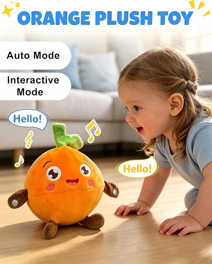 Interactive Musical Sensory Toy, Soft Parent Child Musical Plush Toy with Sounds, Baby Sensory Activity Learning Educational Kid Toy for Multiplayer Interaction, Boy Girl Gift for 6 7 8 9 10 12