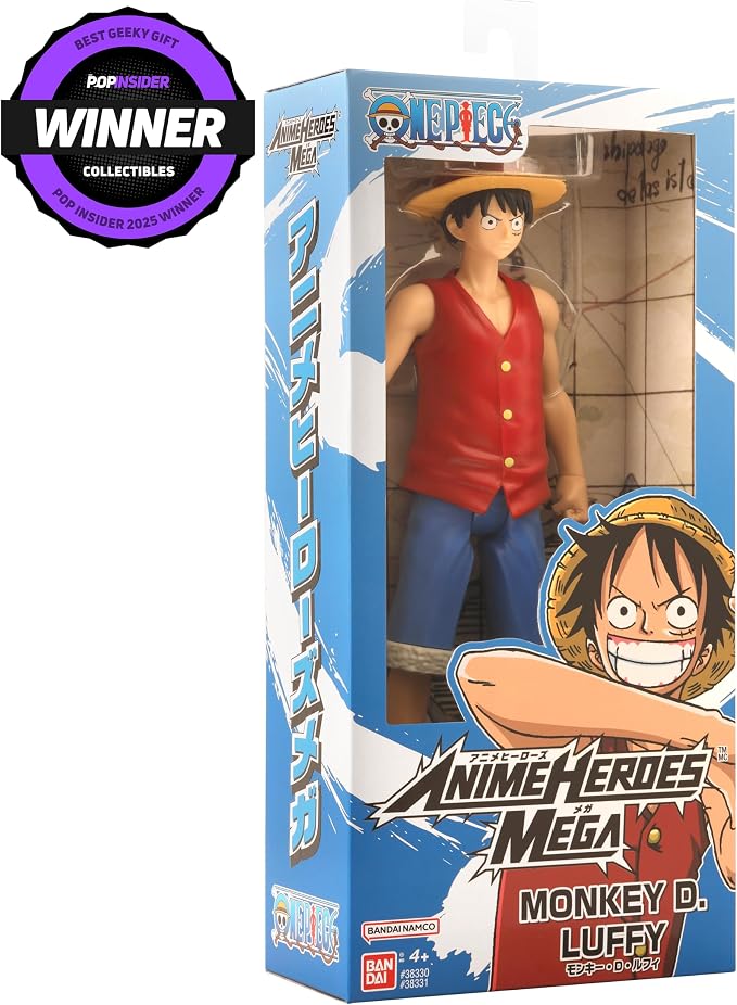 ANIME HEROES MEGA - One Piece - Monkey D. Luffy 12" Action Figure
